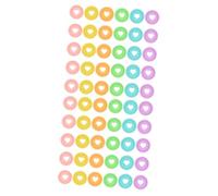 HOMSFOU Anillos De Encuadernación Sueltos De Anillos Reutilizables Para Carpetas Clips Para Manualidades Y Notas Para Artistas Y Estudiantes 30 Piezas*2