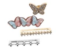 HOMSFOU Anillos Decorativos Dijes Para Correa De Reloj Inteligente Silicona Unisex Diseño Moderno Accesorios Para Personalizar Reloj Uso Diario Azul Transparente