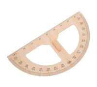 HOMSFOU Ayudas De Enseñanza De Protractor Usos Aula Medir Regla Recta Regla Rosa Medidor De Carpintería Regla Matemática Pequeño Derecho Herramienta De Enseñanza Gobernante Multi Madera