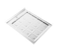 HOMSFOU Bandeja para Residuos de Calentador, Hierro Plata, Uso Camping | Compatible Patio Heater y Tabletop Heater, Mantenimiento Fácil, Resistente al Calor, Hogar y Camping
