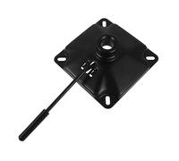 HOMSFOU Base Elevadora para Silla de Barbero Accesorio Resistente de Hierro para Reparación y Reemplazo Base de Soporte Duradera para Sillas Giratorias de Oficina y Salón