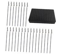 HOMSFOU Base Soporte para Modelismo con Pinzas de para y Secar Maquetas Kit para Aerografía y Manualidades