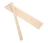 HOMSFOU Bastidor de lienzo de madera 40 x 40 cm, marco desmontable con clavos, para pintura al óleo y pósteres, listones de pino para decoración de paredes y proyectos DIY