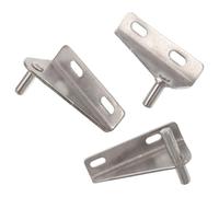 HOMSFOU Bisagras para Congelador Horizontal 3 Unidades de Acero Inoxidable Cojinetes, Ideales para Puertas de Refrigeradores Comerciales y Congeladores de Varias Configuraciones