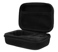 HOMSFOU Bolsa Pequeña para Cámara Deportiva con Espuma Eva Rígida, Estuche Portátil para Exteriores Multifuncional, Adecuada para 8 9 10 11, Color Negro