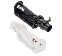 HOMSFOU Bomba Pulverizadora Inalámbrica Negra de 6-12 V Propulsor Hidráulico Metálico para Motores 380-390 y 2040-2445 sin Escobillas en Barcos Rc