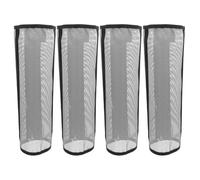 HOMSFOU Botas para Moscas de Caballo de 4 Piezas Malla de Poliéster Transpirable, Protectores para Patas Fáciles de Usar y Cómodos para Uso Diario en Granjas de Caballos