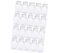 HOMSFOU Botellas de Plástico Pet Transparentes Paquete de 20 Unidades para Subenvasado de 80 Ml Resistentes al Agua y Fáciles de Usar para Uso Doméstico y