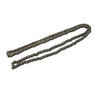 HOMSFOU Cadena de Eslabones de 35 Rodillos para Kart Cadena de Mini Bicicleta Acero Plata Paso 3/8 1 Enlace para Mini Bike y Kart Reemplazo y Modificación