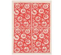 HOMSFOU Calcomanía de Arcilla bajo Cubierta Azul para Cerámica Patrones de Flores de Ciruelo Adecuado para Pintura Artesanal