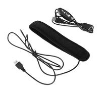 HOMSFOU Calentador De Lentes para Cámara USB Ajustable Removedor De Rocío Bandas Antivaho para Fotografía Húmedos Compatible con Cámaras Reflex y Telescopios