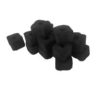 HOMSFOU Carbón Vegetal de Bambú para Barbacoa y Multifuncional, Bolsa de 500g Negro Adecuado para Barbacoa y Calefacción en Chimenea