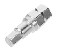 HOMSFOU Casquillo para Tuercas de Rueda Hexagonal Interior, Dado de Acero Resistente, Tamaño Pequeño, Herramienta Manual de Reparación Automotriz para Cubo de Rueda, Accesorios Tuning