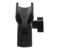 HOMSFOU Clip Ajustable para Micrófono Adaptador de Rosca 1/4 y Abrazadera Metálica de 22 Mm, Soporte para Micrófono en C, Accesorios para Grabación y Entrevistas
