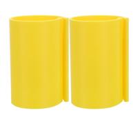 HOMSFOU Clip de Soporte para Rollos de Lienzo Grande Amarillo, Abrazadera Reutilizable para Marco de Desplazamiento, Accesorios de Arte Gemas de Imitación, Soporte Portátil