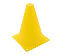 HOMSFOU Columna Guía Fácil de Limpiar para Entrenamiento de Orinal de Perros y Cachorros, de Plástico Amarillo Adecuado para Uso en Interiores y Exteriores