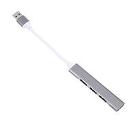 HOMSFOU Concentrador De USB Portátil Diseño Práctico Compatible Varios Dispositivos