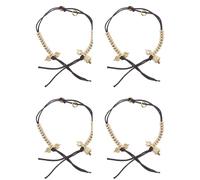 HOMSFOU Contador para Oración de Latón 2 Piezas Contador de Cuentas de Buda Manual para Meditación y Cantos Herramienta Portátil para Bricolaje y Uso en Ceremonias Budistas