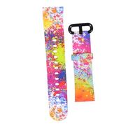 HOMSFOU Correa Banda Reloj De Hombre Ultra Pulseras De Colores Para Mujer Corchete Oro Muñequera De Liberación Rápida Reloj De Pulsera Pulseras Para Hombres Plata Gel De Sílice Colorful