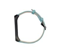 HOMSFOU Correa De Piel De Becerro Color Negro Material De Cuero Auténtico Accesorio Para Pulsera Deportiva y Uso Diario Compatible Con Pulsera Inteligente Modelo 4