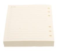 HOMSFOU Cuaderno de Notas Reemplazable de Libros de Páginas Sueltas Profesional para Organizar para Escritura Planificación y de Notas