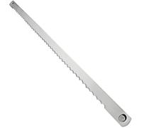 HOMSFOU Cuchilla de Acero Inoxidable Antiadherente y Duradera para Cortar Pan Dentado y Rebanar Pan Fácilmente Adecuado para Uso en Cocina Doméstica