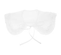 HOMSFOU Cuello Desmontable para Mujer, Collar Falso de Suéter, 30X1.1X0.3 CM, para Invierno y Actividades al Aire Libre