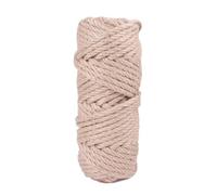 HOMSFOU Cuerda de Sisal Natural de 6 Mm y 10 M para Rascador de Gatos, Accesorio Resistente para Postes y Trepadores, Adecuado para Reparación y Juego de Gatos Hogar