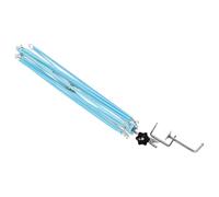 HOMSFOU Devanadora Manual de Ovillos de Hilo Azul para Tejer, Bobinadora de Hilo de Lana Soporte Antienredos, Compacta y Portátil para Crochet y Manualidades en Casa y Viaje