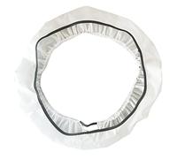 HOMSFOU Difusor de Luz Anular de Nylon Blanco para Fotografía Iluminación y Baja Pérdida, Accesorio Adecuado para Entornos de Localización y Reflector Ajustable