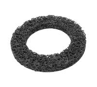 HOMSFOU Disco para pulir cubos de ruedas discos de tiras abrasivas para amoladora para quitar pintura de molienda por oxidación de oxidación Black