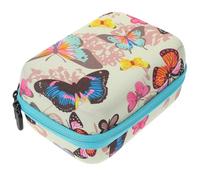 HOMSFOU Estuche para Aceites Esenciales 12 Compartimentos 15 Ml, Bolsa Portátil Cierre Azul, Material Duradero, Diseño Ligero para Viaje y Almacenamiento Seguro