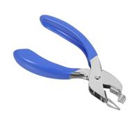HOMSFOU Extractor de Grapas Manual Azul Pequeño, Quitagrapas Portátil de Oficina y Escuela, Herramienta Segura para Extracción Rápida de Tachuelas y Clavos sin Dañar Materiales