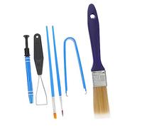 HOMSFOU Extractor De Teclas Cepillo para Teclado Mecánico Galvanoplastia Limpiador PCB Fácil De Usar y Almacenar