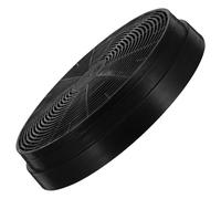 HOMSFOU Filtro de Ventilación de Cocina Circular Filtro de Carbón Activado de Plástico Negro, Fácil Mantenimiento y Lavable para Campana Extractora Mepamsa