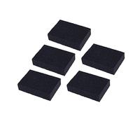 HOMSFOU Fregadores 5 Esponjas para Platos Esponjas Negras para El Hogar Esponja Descalcificadora De Arena Limpieza De Cocina Esponja De Esmeril Cepillo De Limpieza Esponja De Limpieza De