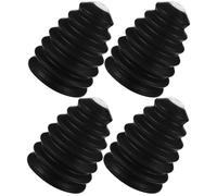 HOMSFOU Funda Colectora de Polvo para Taladro Eléctrico 4 Unidades de Silicona Anillos de Goma, Diseñada para Martillo y Taladro en Aplicaciones Profesionales