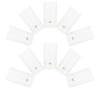 HOMSFOU Fundas Termorretráctiles y Diseño 50 Plástico Resistente para Botellas de Vino y Licor para Fiestas y Uso