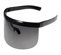 HOMSFOU Gafas de Sol Unisex Protección Solar y Diseño Envolvente, Resistentes al Viento, Material Pc, Ideales para Uso Diario al Aire Libre, Color Negro