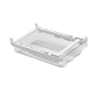 HOMSFOU Hanging Egg Drawer Organizer For Refrigerator Space-saving Egg Holder With Pull-out Design Practical Kitchen Storage Bin To Prevent Breakage