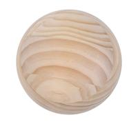 HOMSFOU Herramienta de Conformado Concéntrico de Madera de Pino Beige, Molde Geométrico Semiredondo para Cerámica, Fácil Mantenimiento y Resistente para Manualidades en Casa
