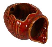 HOMSFOU Jarrón de Cerámica Cascada Decorativa Mini para Jardín y Patio, Fuente de Agua sin Bomba, Diseño Ecológico Circulación de Agua, Accesorio para Acuarios y Decoración Interior