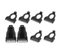 HOMSFOU Juego de Protectores para Cortapelos 2 Piezas, Peines Guía de 3 Mm, 5 Mm y 7 Mm, Cabezal de Afeitado Profesional Compatible, Accesorios para Recortadora de Barba y Cabello, Uso
