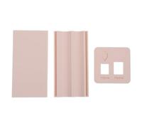 HOMSFOU Juego de Rodillos para Arcilla Polimérica 3D con Forma de Limón Molde de 13Mm y 15Mm en Color Albaricoque Incluye 1 Herramienta de Capacidad para Manualidades y Creación de