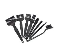HOMSFOU Kit de Cepillos Antiestáticos de Nylon con Mango Plástico Portátil Limpieza para Teclado Ordenador Dispositivos Electrónicos y Reducidos