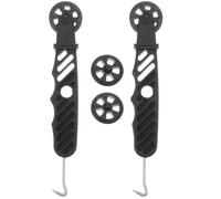 HOMSFOU Kit de Reparación de Puertas Mosquiteras 2 Piezas Herramienta de Rodillo con Gancho para Uso en Ventanas y Mallas de Pantalla