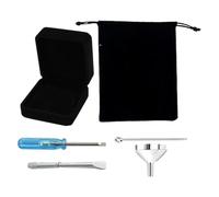 HOMSFOU Kit Embudo Mini de Acero Inoxidable para Urnas Pequeñas, Resistente Corrosión y Fácil de Transportar, Adecuado para Joyas Cenizas y Recuerdos