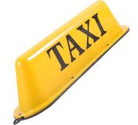 HOMSFOU Lámpara Superior de Señal de Taxi para Coche, LED Amarillo