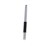 HOMSFOU Lápiz Táctil Capacitivo Multifunción 2 1 Metálico para Smartphone y Tabletas, Punta Redonda y Fina, Color Plateado, Herramienta De Escritura Portátil Compatible para Dibujo y Notas