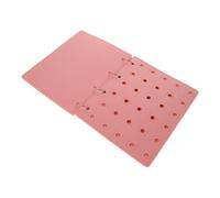 HOMSFOU Libro Organizador de Fieltro para Coleccionistas con 4 Páginas Ajustables, Cubierta con Clip Desmontable, Adecuado para Uso en Casa y Viaje